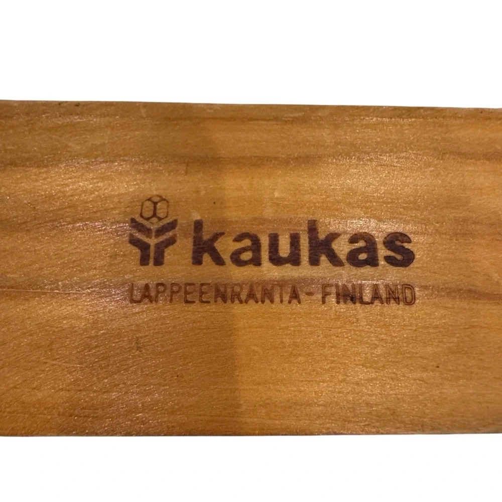 Lisakki Jarvenpaa Oy Kauhava Finland Fish Knife Wood Safety Case
